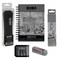 Jerry's Artarama Back to School Graphite Artist Sketch Bundle - Silicone Notebook Pencil Pouch, Raffine Graphite Pencil Set, Spiral Bound Sketch Pad, Vanish 4 in 1 Eraser & 3 Hole Pencil Sharpener